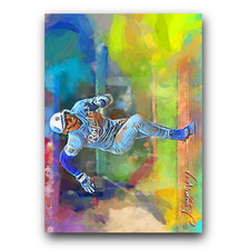 Bobby Witt Jr #6 Art Card Limited 35/50 Edward Vela Signed (Kansas City Royals)