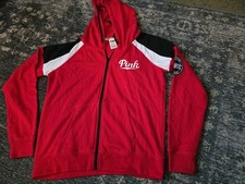 Victoria's Secret PINK Jacket Womens Full Zip Hoodie Size Large L