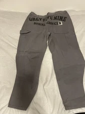 $uicideboy$ x G59 CARPENTER PANTS grey canvass