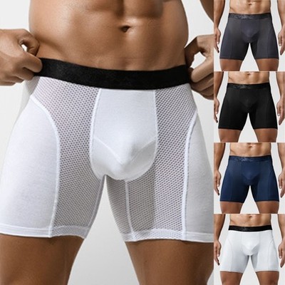 Herren Hohe Taille Boxershorts Bauch Slim Body Shaper Gürtel Hose US