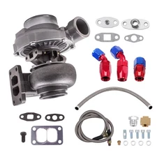 T70 Turbocharger Universal Turbo Manifold for all 1.8L-3.0L Engines Oil Cooled