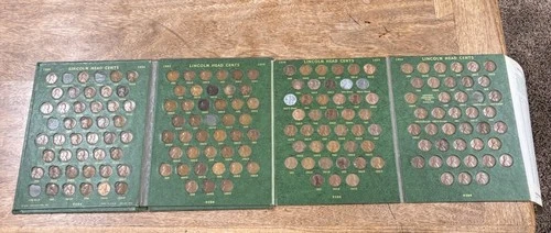 1909-1971 Lincoln Cent Album complete -6 (09s, 09svdb, 14d, 22 no D,31s, 1960sd)
