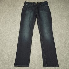 SIGNATURE by Levi Strauss Gold Jeans Women  s 12M W31 L32 Dark Wash Slim Straight