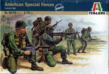 United States Army Special Forces Vietnam War 1/72 Italeri