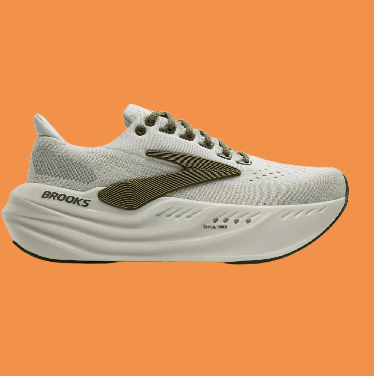 Brooks Glycerin Max Grey Dusty Olive for sale | eBay display picture 1