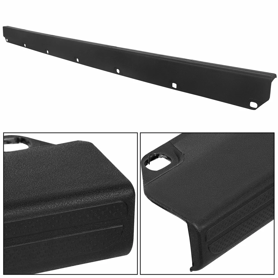 Cubierta protectora moldeada puerta trasera tapa superior para Toyota Tacoma 2005-2015 ABS negra Foto 4 de 4