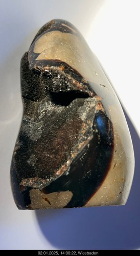 Septarien Ei / Geode  ca 330g (auch bekannt als Drachenei) - Bild 4 von 4