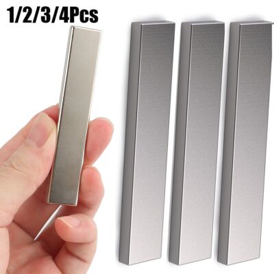 1/2/3/4Pcs Block Magnets Super Strong N52 Neodymium Large Magnet 3.1*0.6*0.2IN