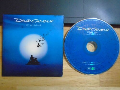 SELTENE PROMO David Gilmour CD auf einer Insel Marmelade PINK FLOYD schwarze Traube Eishaus '06