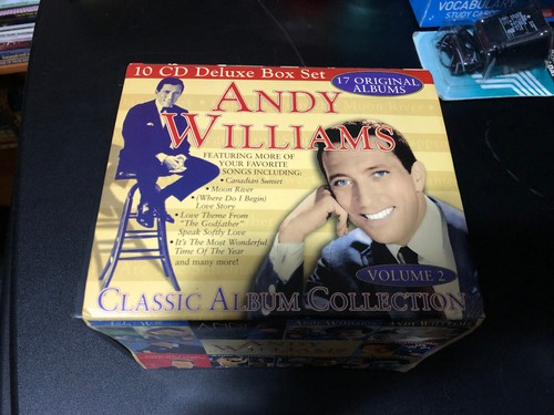 Andy Williams 10 cd deluxe box set Classic Album Collection vol 2