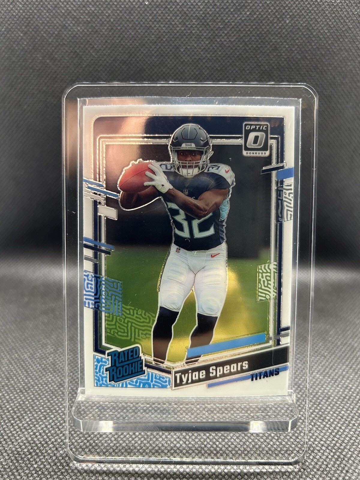 2023 Donruss Optic #297 Tyjae Spears Rated Rookie RC Tennessee Titans🏈