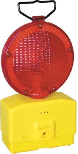 Lampade Lampeggianti per Cantieri 6V | Luce Gialla e Rossa per Segnalazione