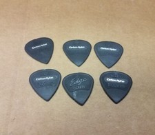 Lot of 6 Pickboy 1.00mm Carbon Nylon Edge Jazz Guitar Picks