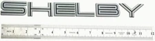 One Pc Shelby Emblem Rear Tailgate 3D Fender Trunk Lid Badge Letter Nameplate