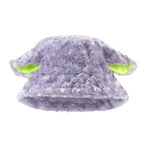 Woolen Hat Female Devil Long Braid Green Knitted Pullover Hat Hand-Knitted - Picture 16 of 35