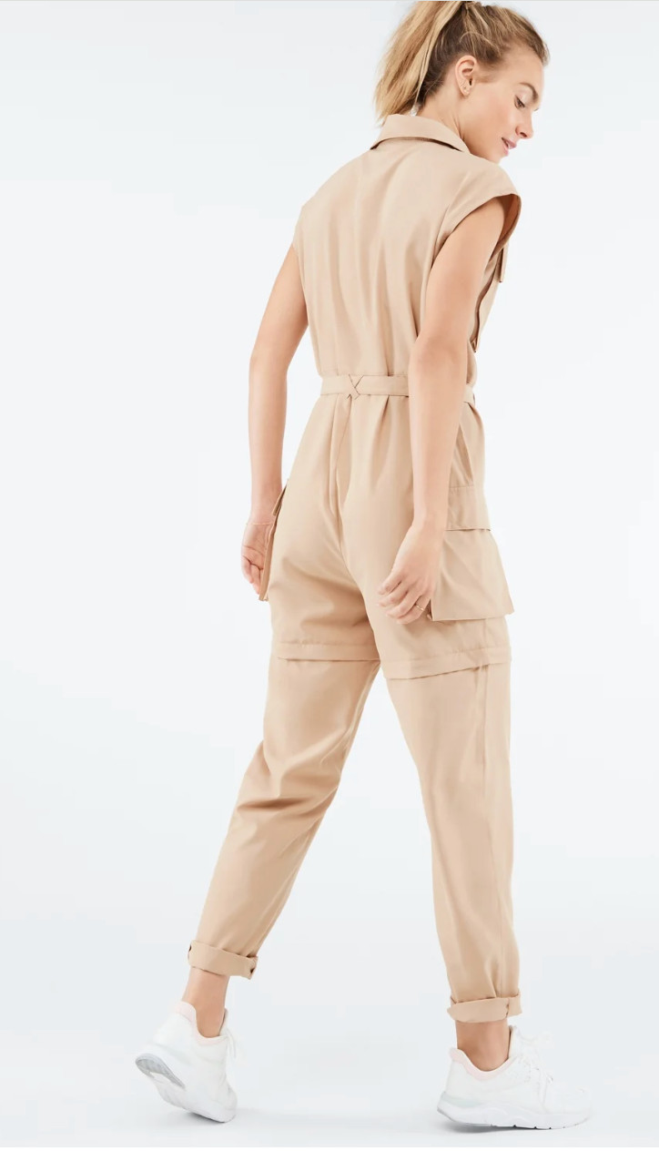 FABLETICS Harmony Woven Convertible Jumpsuit SZ S… - image 1
