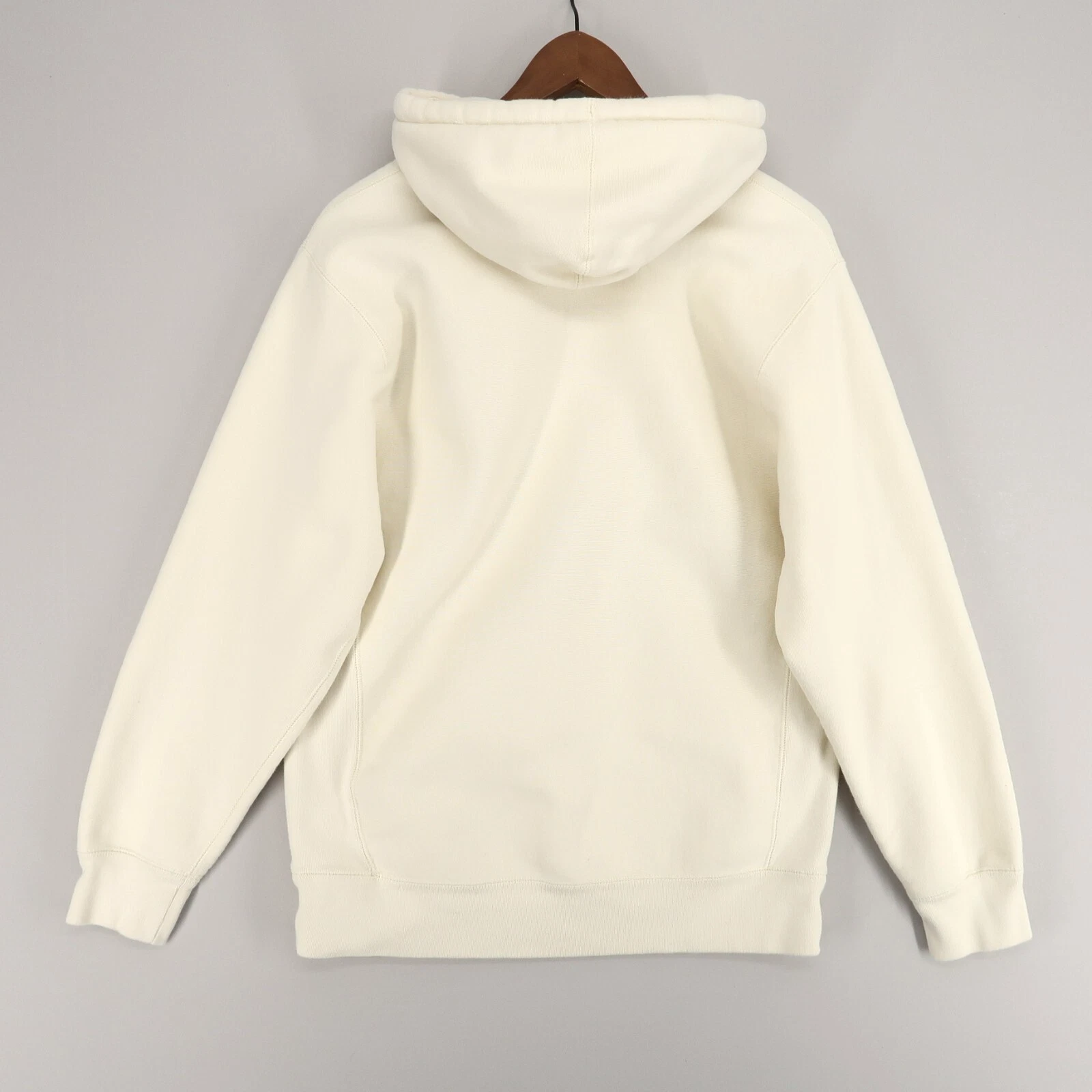 OFF WHITE Felpa con cappuccio Drift Independent Trading adulto M bianco sporco tasche a mano pullover