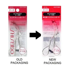 [SHISEIDO] Japan No. 215 Mini Partial Eyelash Curler with 1 FREE Refill Pad NEW