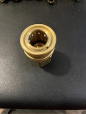 EATON HANSEN Hydraulic Quick Connect : 1/2 in Coupling , Brass, ½ Female NPT