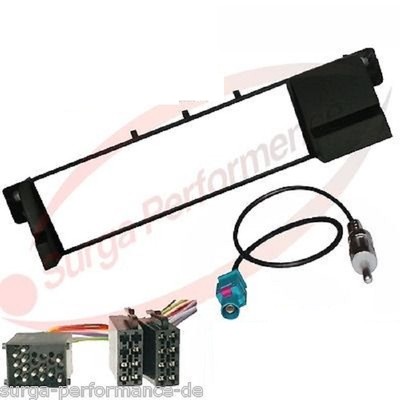 BMW E46 3er Radioblende Radio Adapter ISO Antenna Adapter Radio Visor Frame