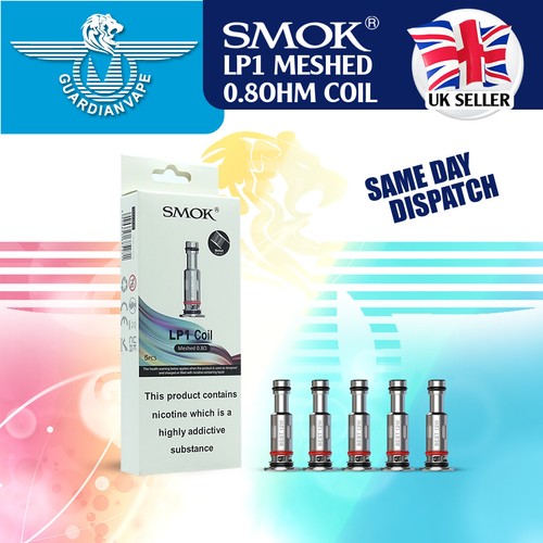 SMOK LP1 COILS, Meshed Coils, DC, 0.8Ω & 1.2Ω, Pack of 5, AUTHENTIC for NOVO 4 eBay