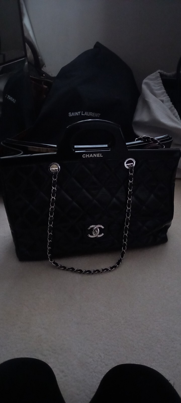 Chanel Bag Authentic. Very Rare. Authenticity Cards. Bought 15yrs Ago. No Box