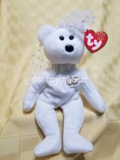 Ty Beanie Babies Baby Mrs. Bride Bear stuffed animal 2001