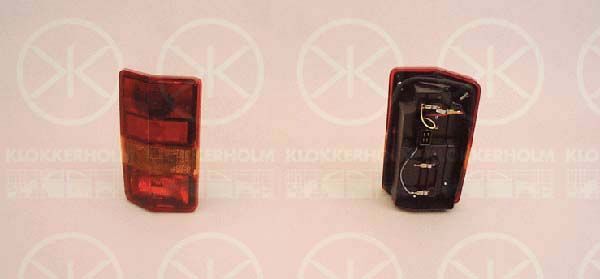 Neu RüCkleuchte Lampe - Links - Mit FüR Citroen C25 (280_) 1981-1994-image