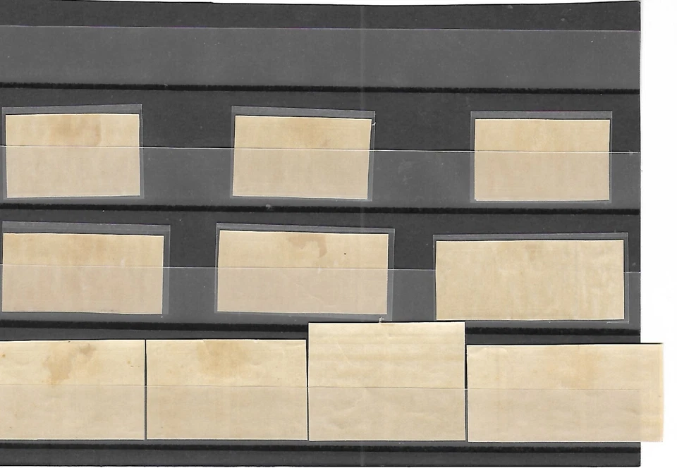 Egipto - Juego de pares de prueba de emisión ilustrada 1914 MH (sin WMK) Foto 2 de 2