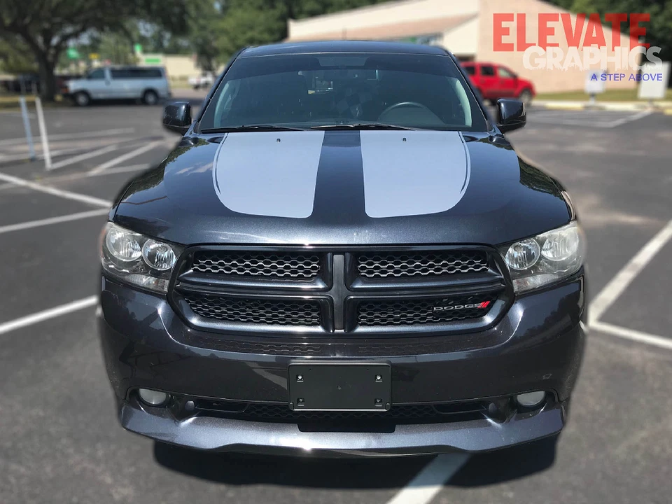 Se adapta a Dodge Durango calcomanías capó rayas vinilo pegatinas laterales gráficos 2011-2025 Foto 4 de 4