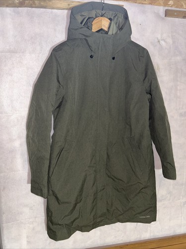 NWT Lands End Womens Green Teal 3 in 1 Primaloft Parka XL. New In Bag No Tags