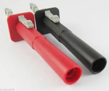 1pair 12-0005 Safe & Fast Insulated Non-destructive Professional Test Hook Probe