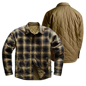 the north face men's fort point insulated reversible flannel