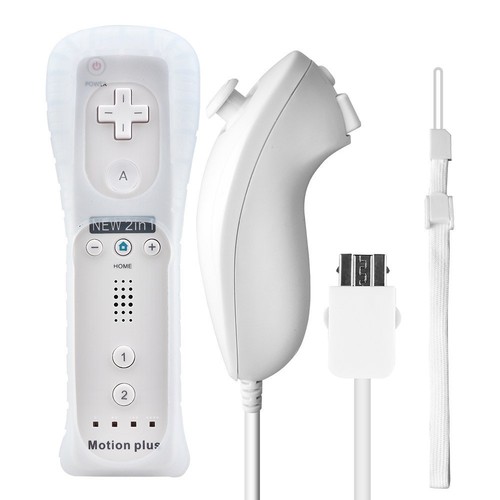 Motion Remote Controller Nunchuck/Classic Pro Controller For Wii U/Wii Console - Picture 32 of 49