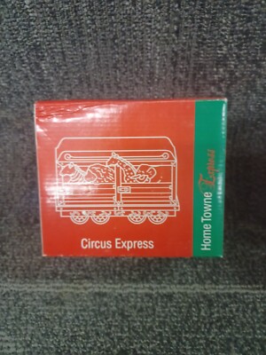 NEW Home Towne Express JC Penney 1998 Edition Circus Express Train Car Week 40 