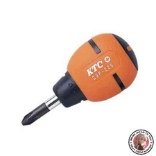 NEW Kyoto Machine Tools (KTC) Soft Stubby Screwdriver Cross No.