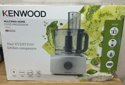 Kenwood Multipro Home Küchenmaschine FDP645SI mit Aufsätzen - 08010582