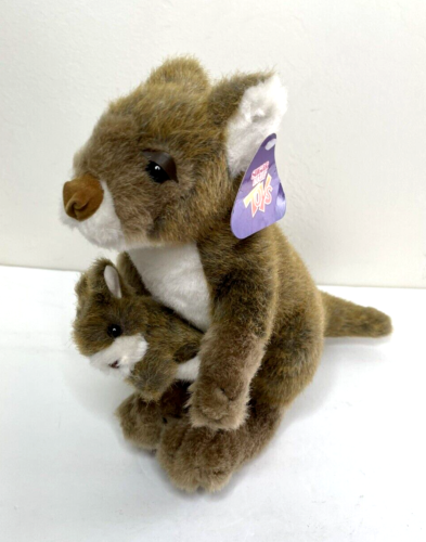 Sugar Loaf Toys Momma Kangaroo and Baby in Pouch 12" Plush Stuffed Animal Toy