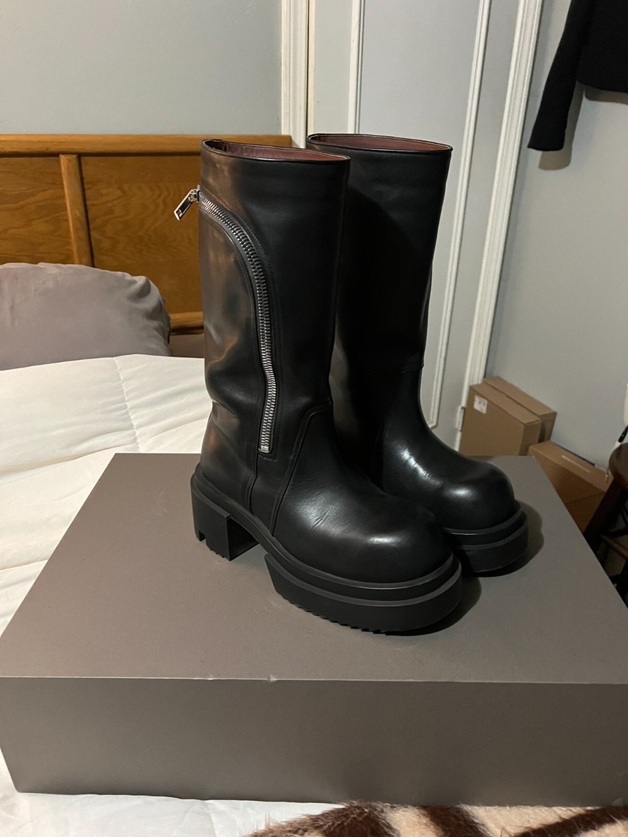 Rick Owens SS24 LIDO Bauhaus Bogun Boots Size 40EU | eBay