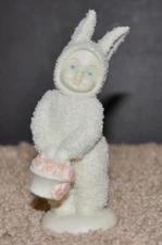 Dept 56 Snowbunny A Basket Of Cheer Springtime Stories Retired 2000 No Box