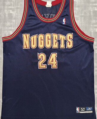 Authentic Vintage Reebok NBA Denver Nuggets Antonio McDyess