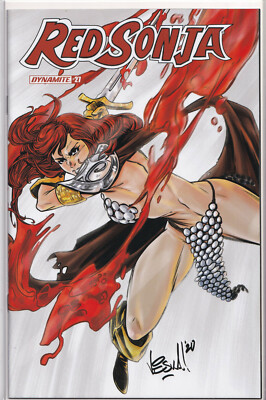 RED SONJA #27 (FEDERICI VARIANT)(2021) COMIC BOOK ~ Dynamite Entertainment