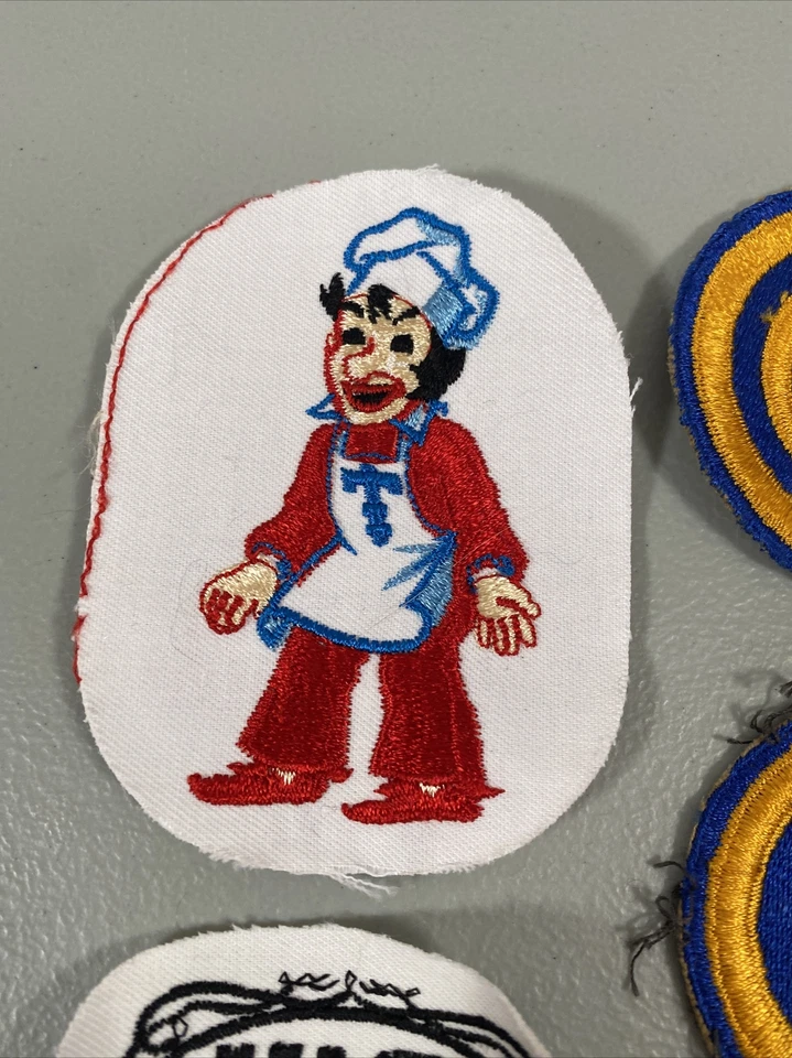 Patches Embroidered Lot of 9 Mixed A5 SMS Swim Club CCN Military James CUSC - Image 2 of 4