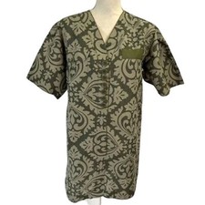 Marc Jacobs Linen Army Green Dress 6