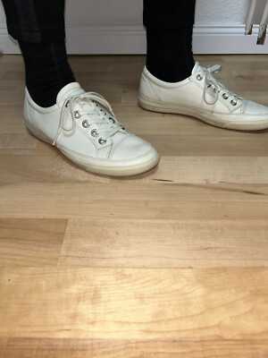 ecco halbschuhe Creme gr. 41 Damen