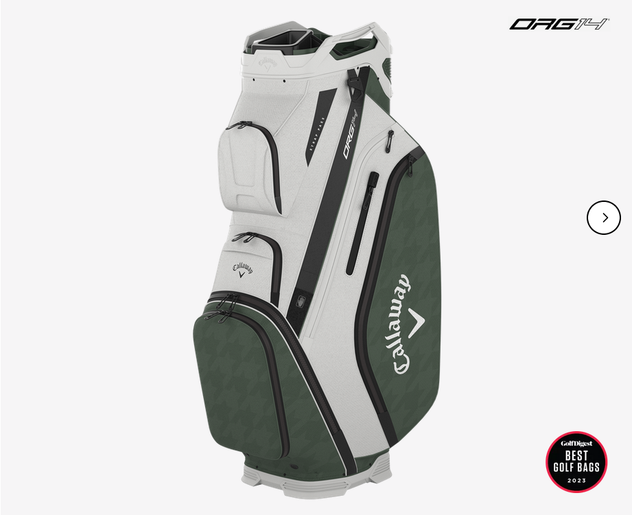 New Callaway Org. 14 Cart Bag Khaki/Jade Hound | eBay New Callaway Org. 14 Cart Bag Khaki/Jade Hound | eBay