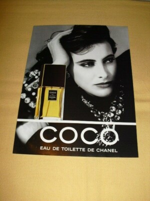 COCO Eau De Toilette von Chanel Werbung Werbung 