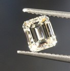 GIA certified 1.04ct VS1 G loose emerald cut fancy natural diamond — photo 1