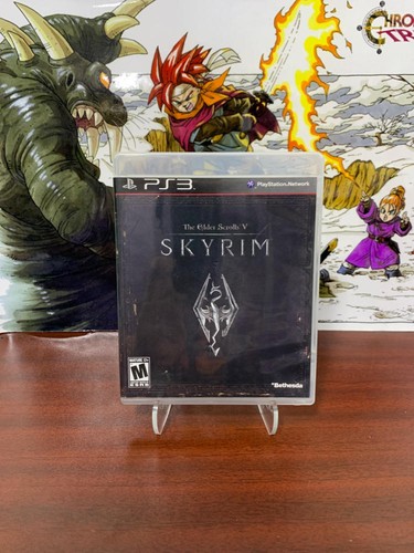 Elder Scrolls V Skyrim PS3 PlayStation 3 AD/DD Complete - (See Pics)