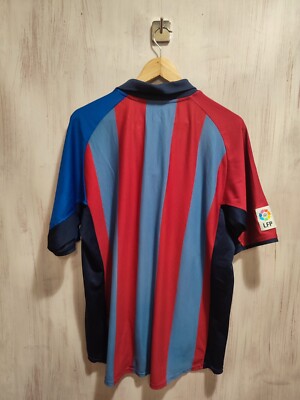 NIKE　2001〜2002 FCバルセロナ　ユニフォーム FC Barcelona 2001 2002 home Sz XL Nike shirt jersey soccer